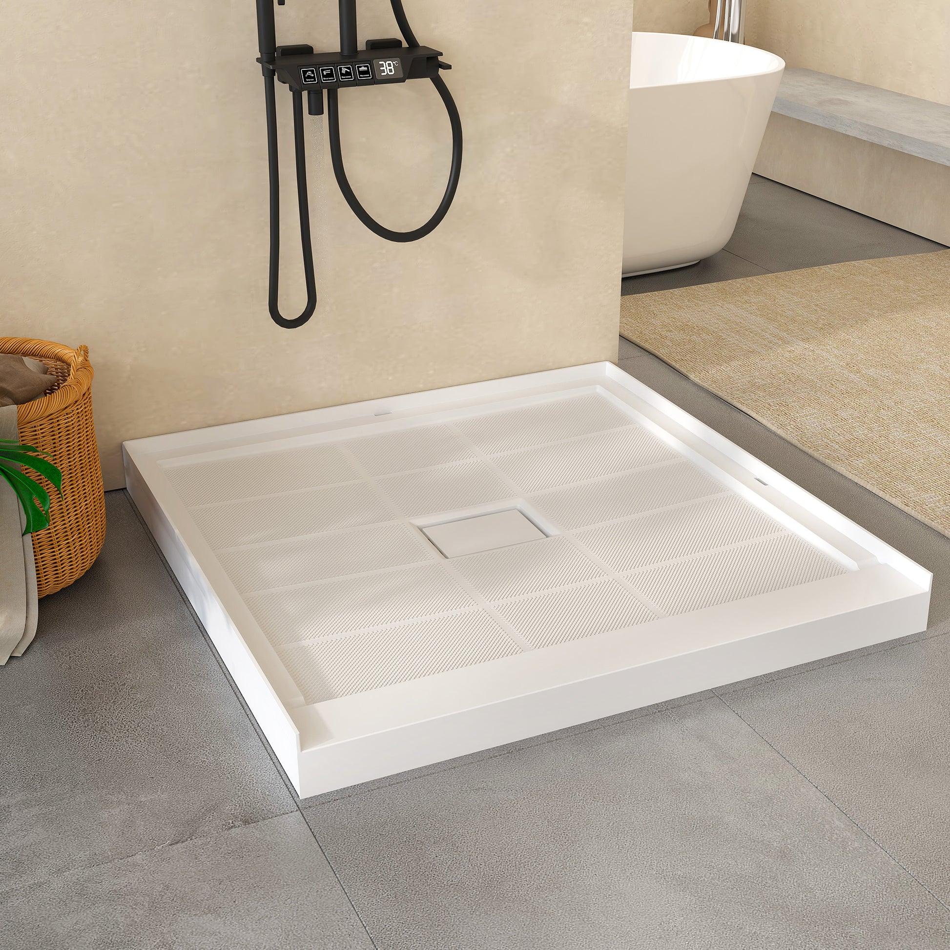 Kostone - Buy 36''-36'' Shower Base Online